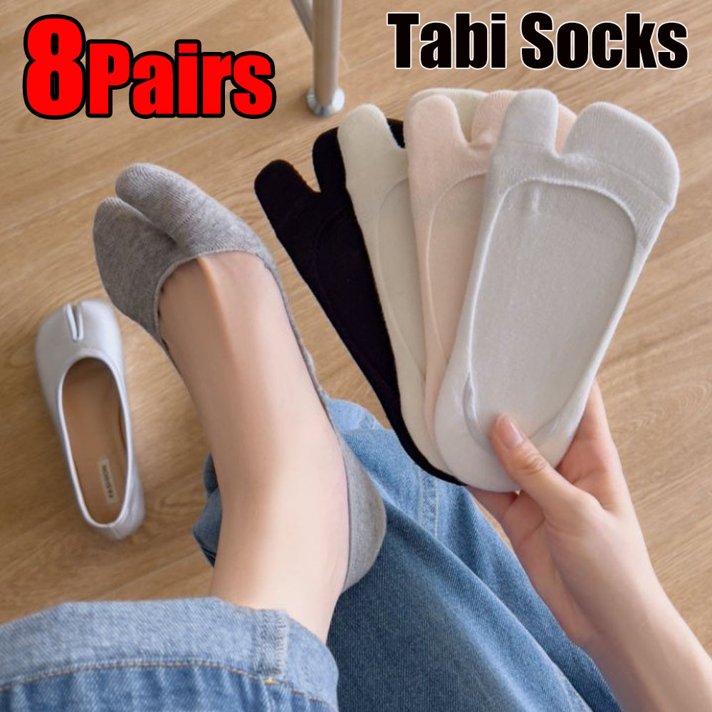 Meias Tabi de Algodão Feminina - No Show Sock Women avaliação e preço